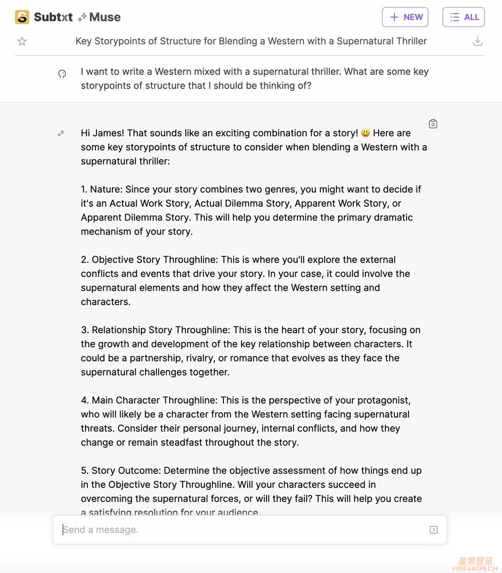 Subtxt-智能大纲制作工具,助力构建更好的故事插图 Subtxt-智能大纲制作工具,助力构建更好的故事