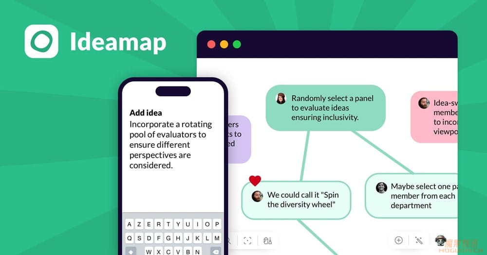 Ideamap-创新的 AI 辅助头脑风暴工具插图 Ideamap-创新的 AI 辅助头脑风暴工具