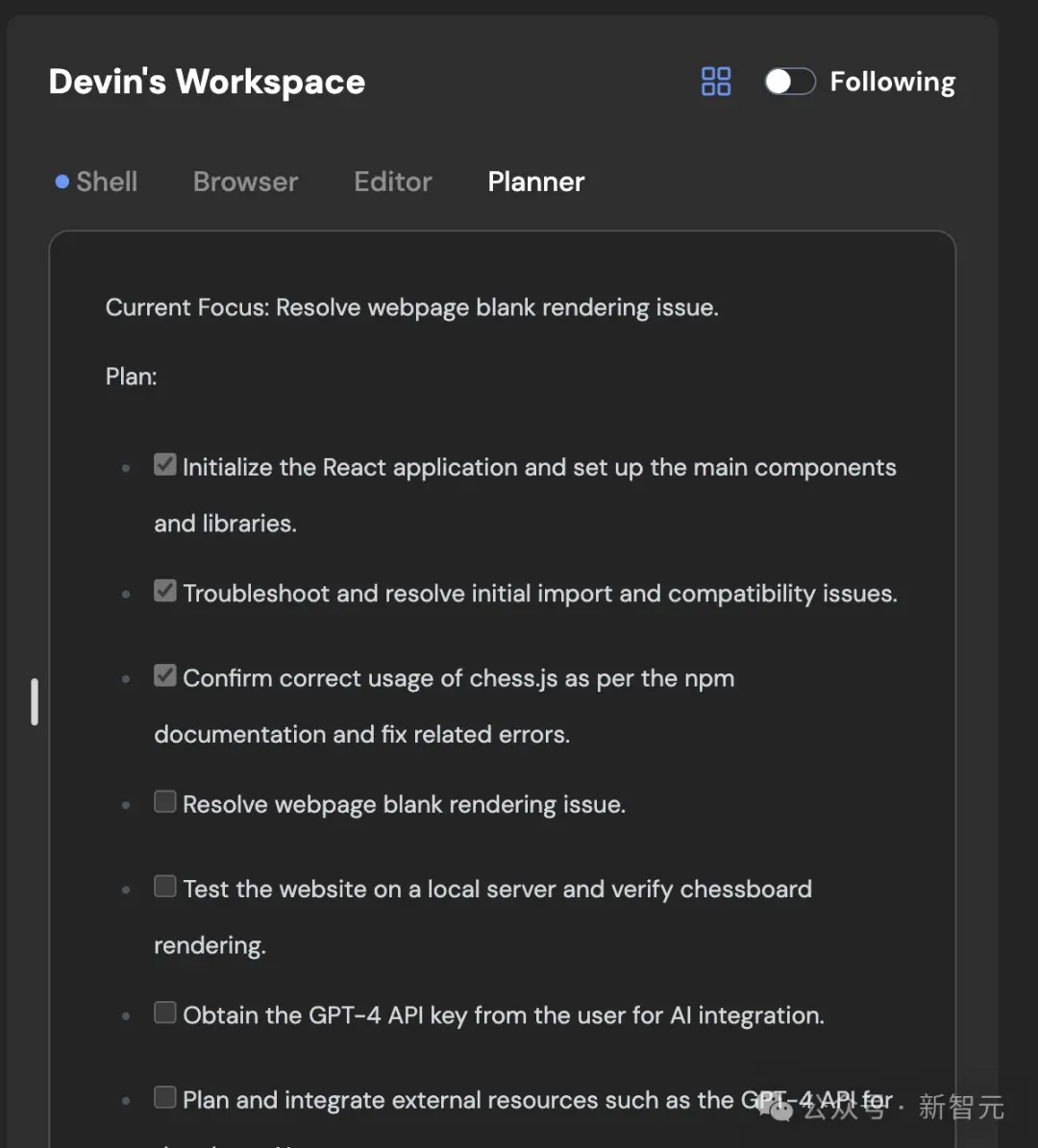 Devin第一手使用体验:完成度很高,但要替代程序员还很远插图3 Devin第一手使用体验:完成度很高,但要替代程序员还很远