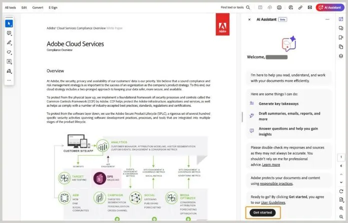 Adobe 澄清:未经用户许可,AI 功能不会扫描分析用户文档插图1 Adobe 澄清:未经用户许可,AI 功能不会扫描分析用户文档