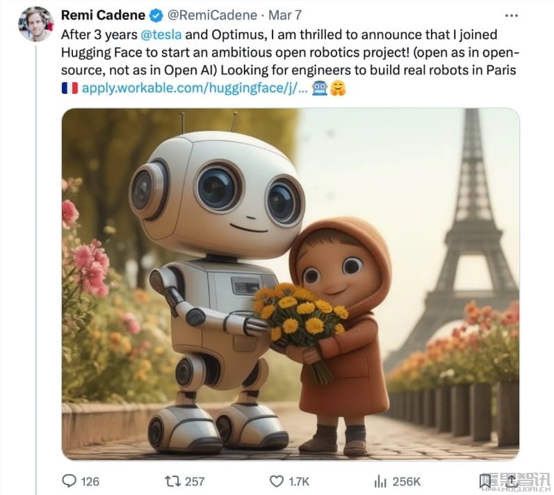 Hugging Face开源机器人代码库LeRobot,AI机器人研发迎来新纪元插图 Hugging Face开源机器人代码库LeRobot,AI机器人研发迎来新纪元