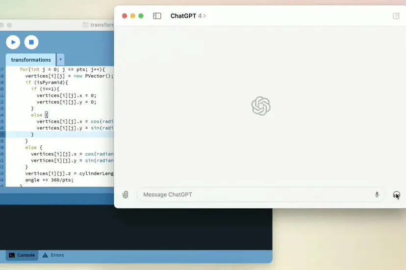 OpenAI 推出 Mac 版 ChatGPT 应用,今年晚些时候推出 Windows 版插图 OpenAI 推出 Mac 版 ChatGPT 应用,今年晚些时候推出 Windows 版