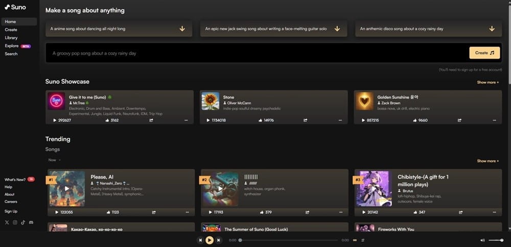 “乐坛 ChatGPT”Suno 发布 V3.5 模型,所有人可免费制作 4 分钟歌曲插图1 “乐坛 ChatGPT”Suno 发布 V3.5 模型,所有人可免费制作 4 分钟歌曲