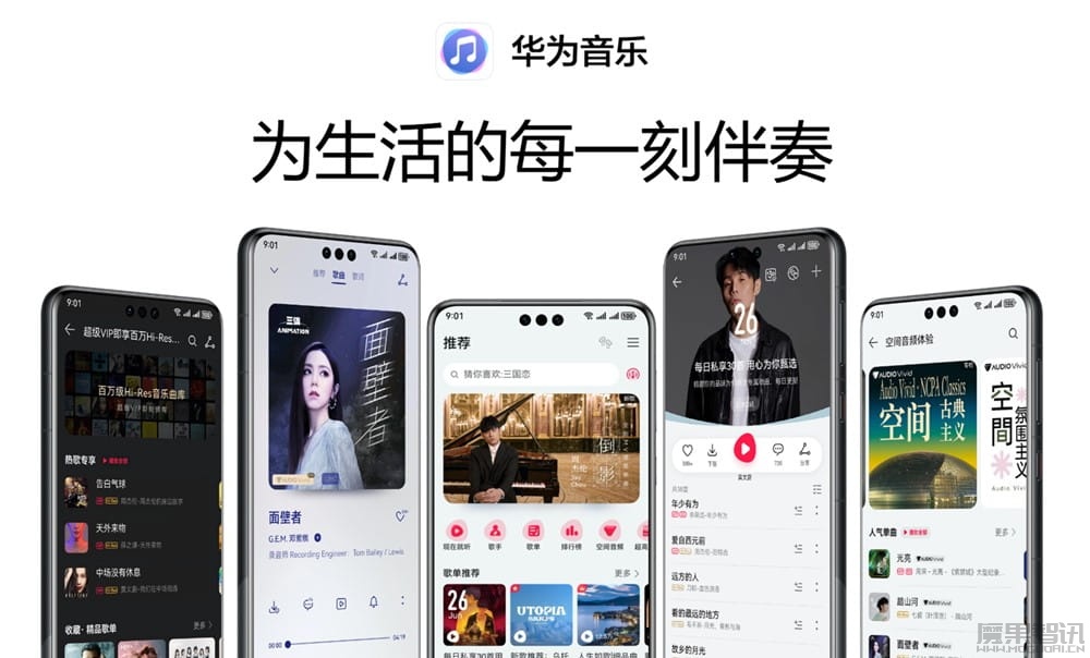 华为音乐与科大讯飞达成全面深度合作:音乐内容发行、手机铃音 AI 创作等插图 华为音乐与科大讯飞达成全面深度合作:音乐内容发行、手机铃音 AI 创作等