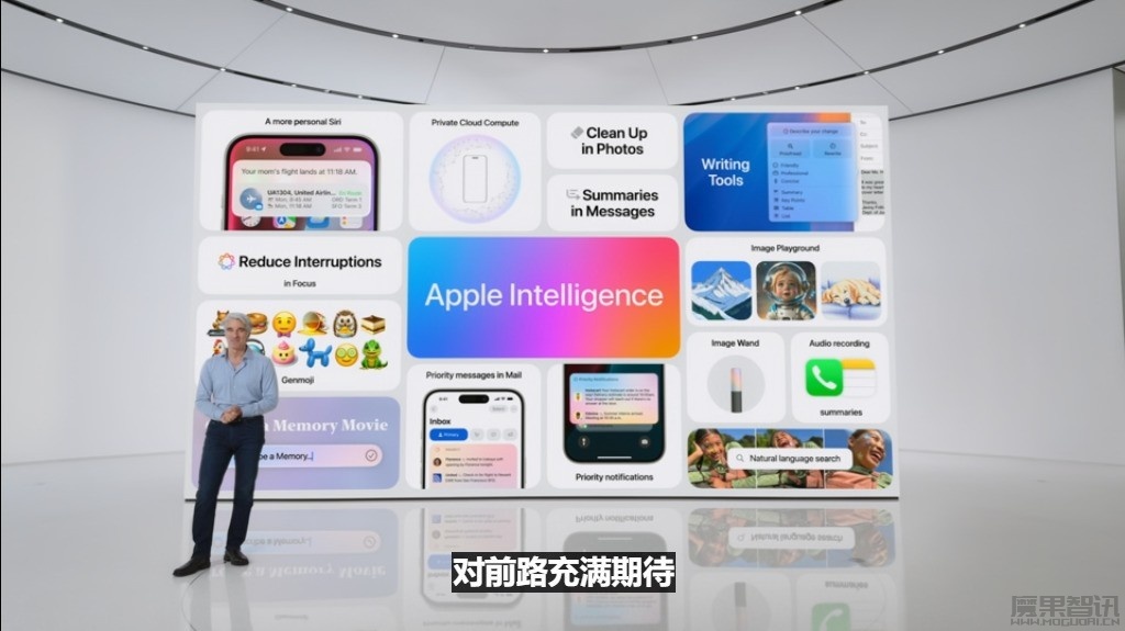 苹果WWDC 2024一文看懂!iOS18及多端产品线获AI加持全面升级插图28 苹果WWDC 2024一文看懂!iOS18及多端产品线获AI加持全面升级