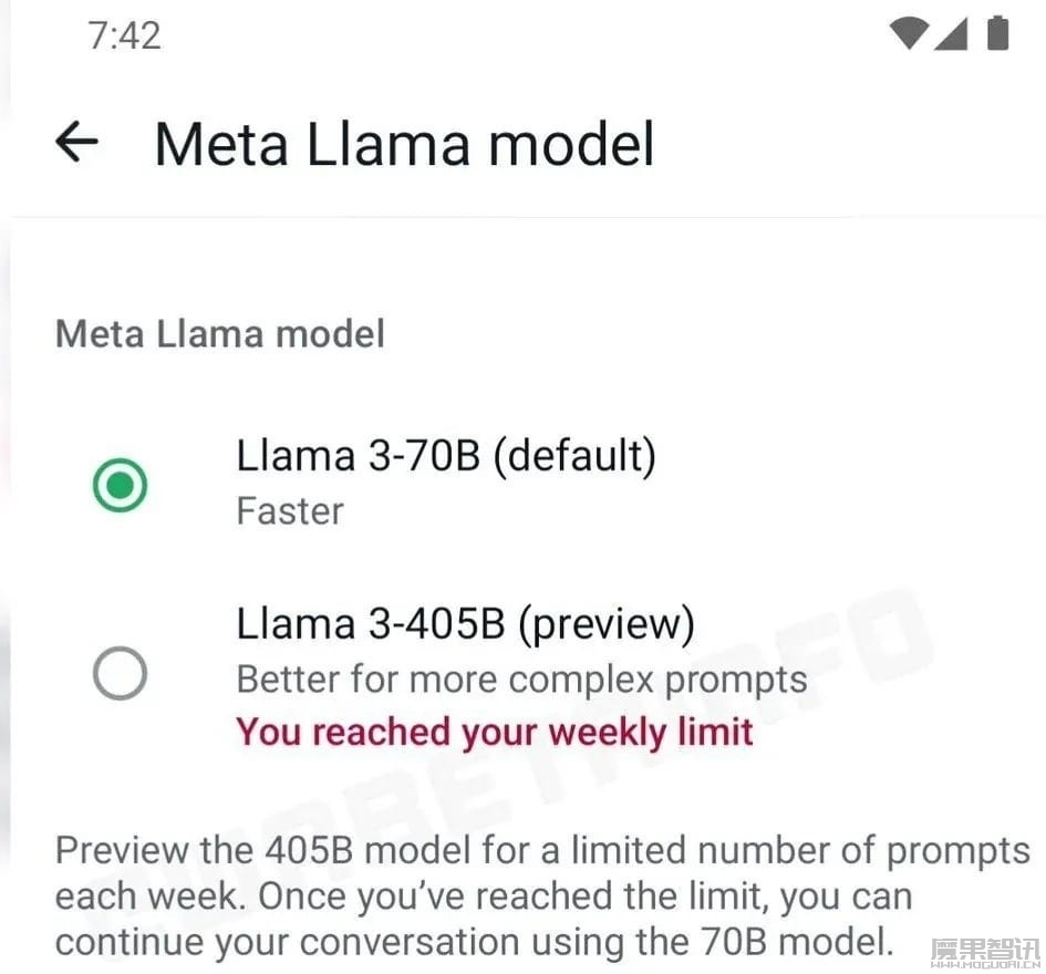 “最强开源 AI 模型”,4050 亿参数版 Meta Llama 3 被曝 7 月 23 日发布插图2 “最强开源 AI 模型”,4050 亿参数版 Meta Llama 3 被曝 7 月 23 日发布