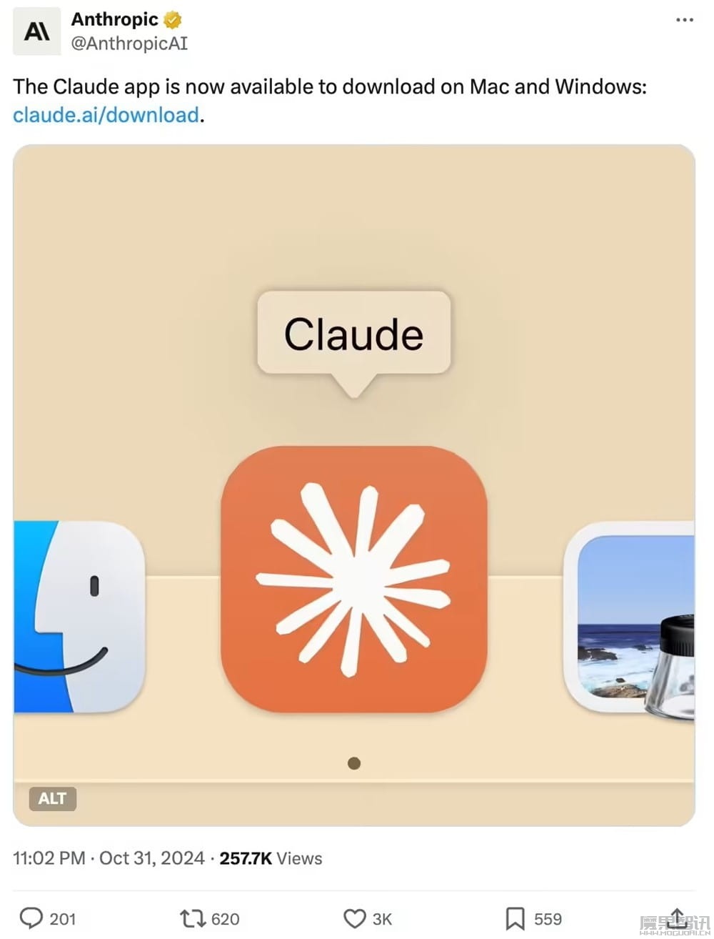 继 ChatGPT 后,Anthropic 旗下 Claude AI 推出桌面平台客户端插图 继 ChatGPT 后,Anthropic 旗下 Claude AI 推出桌面平台客户端