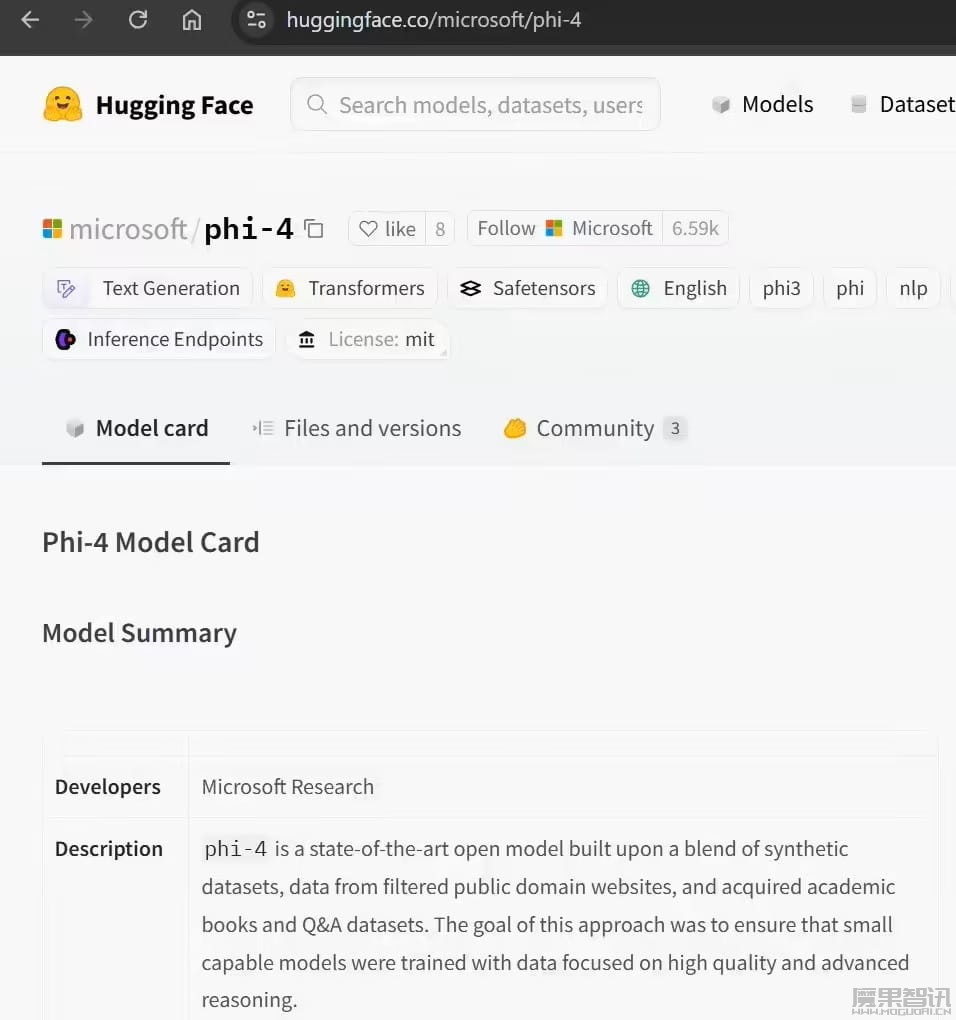 微软开源 140 亿参数小语言 AI 模型 Phi-4,性能比肩 GPT-4o Mini插图 微软开源 140 亿参数小语言 AI 模型 Phi-4,性能比肩 GPT-4o Mini