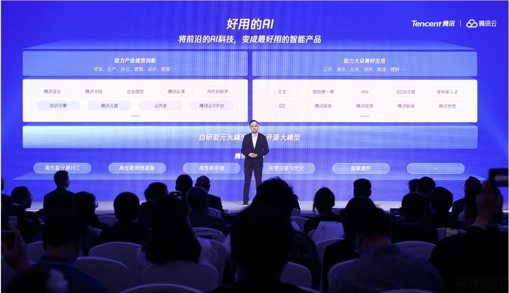 腾讯系统阐释AI战略思考,发布智能工具箱和AI产品矩阵,已落地30+行业插图 腾讯系统阐释AI战略思考,发布智能工具箱和AI产品矩阵,已落地30+行业