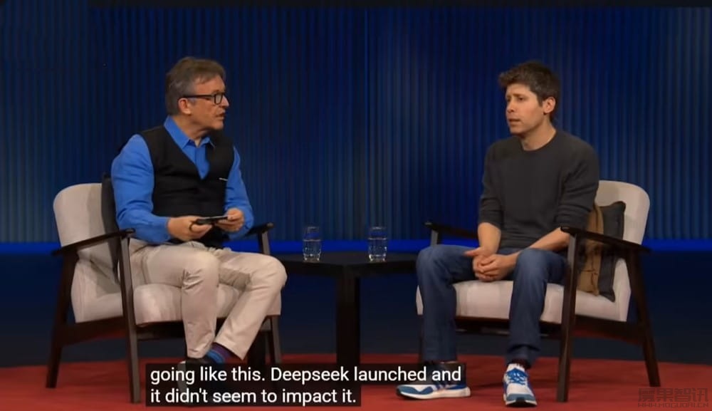 OpenAI CEO 奥尔特曼:DeepSeek 并未影响 GPT 的增长,将推更好的开源模型插图 OpenAI CEO 奥尔特曼:DeepSeek 并未影响 GPT 的增长,将推更好的开源模型