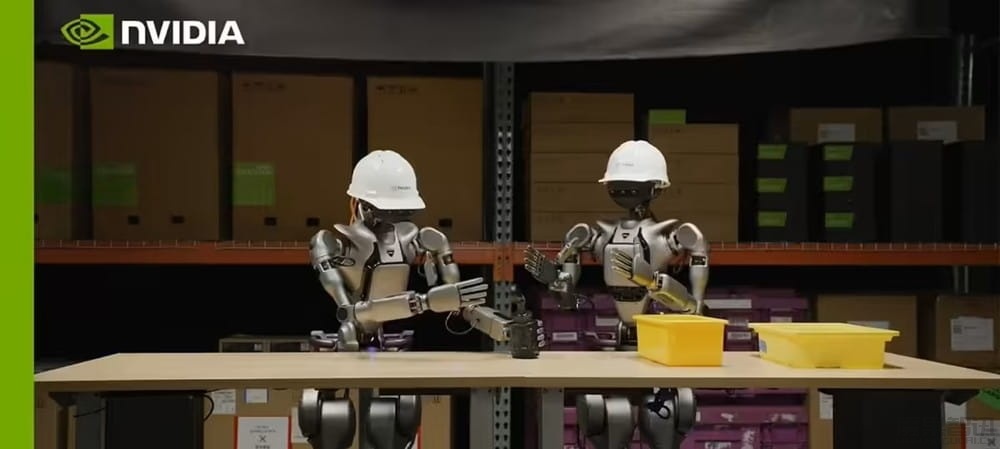英伟达发布 GR00T N1.5 人形机器人 AI 基础模型,黄仁勋称将推动“下一代工业革命”插图 英伟达发布 GR00T N1.5 人形机器人 AI 基础模型,黄仁勋称将推动“下一代工业革命”