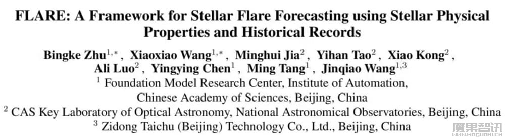 我国推出天文耀发预测大模型,瞄准攻克恒星耀发难题插图 我国推出天文耀发预测大模型,瞄准攻克恒星耀发难题