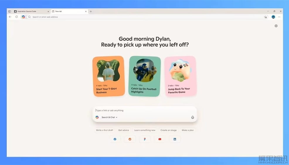 AI 重塑:微软宣布为 Edge 浏览器引入 Copilot 模式,实现自动化搜索、预测、整合插图2 AI 重塑:微软宣布为 Edge 浏览器引入 Copilot 模式,实现自动化搜索、预测、整合