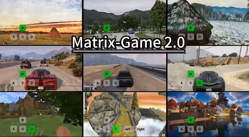 AI 生成游戏,昆仑万维发布并开源 Matrix-Game 2.0、Matrix-3D 模型插图 AI 生成游戏,昆仑万维发布并开源 Matrix-Game 2.0、Matrix-3D 模型