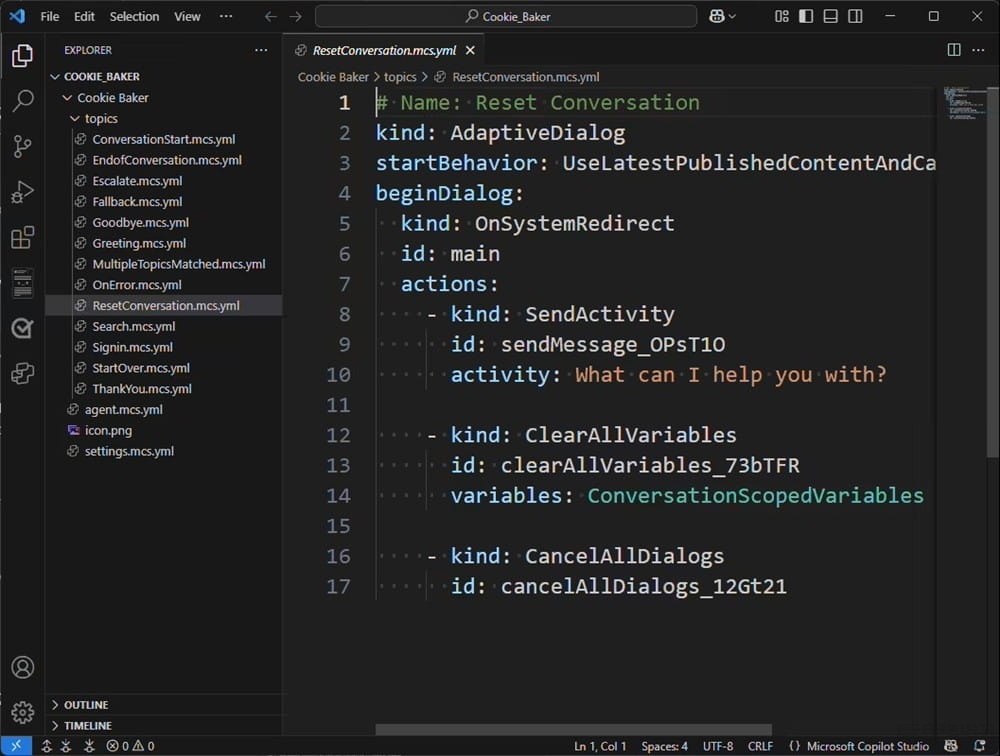 高效开发 AI 智能体：微软上线 VS Code 版 Copilot Studio 扩展