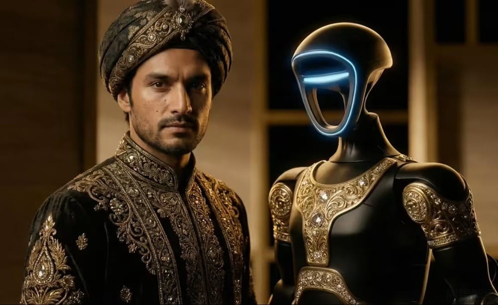 基于宇树 G1，奢侈品牌 Caviar 推出 Aladdin 定制“黄金”版人形机器人