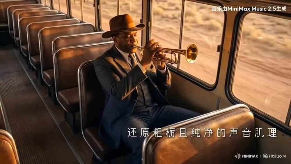 MiniMax Music 2.5 模型发布：突破两大 AI 音乐技术难题，宣称格莱美级创作“不再需要录音棚”