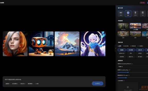 万兴爱画-万兴科技旗下的AI绘画产品