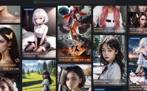 Civitai(C站)-全球最大AI绘画模型分享平台