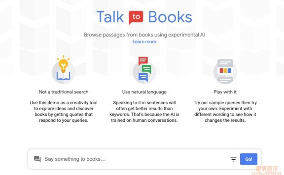 TALK TO BOOKS:与书籍互动