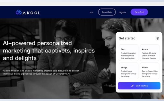 Akool：你的一站式人工智能营销助手