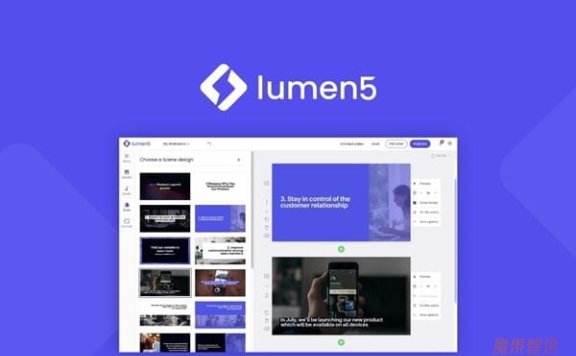 Lumen5: AI 视频生成器