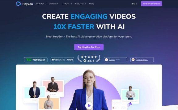 HeyGen-在线AI视频创作平台