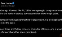 硅谷AI圈爆火热文:AIGC热潮退后,最大输家或为Jasper和VC