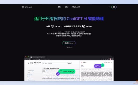 Walles.AI-适用于所有网站的AI助理