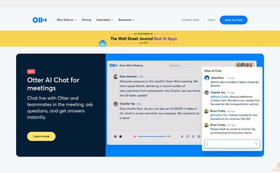 Otter.ai:让会议记录更高效