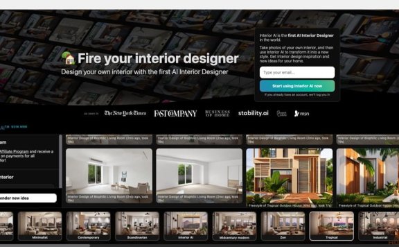 Interior AI:你的室内设计AI助手