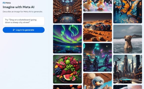 Imagine with Meta：Meta发布的独立AI图像生成器