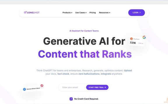 LongShot：你的在线AI写作助手