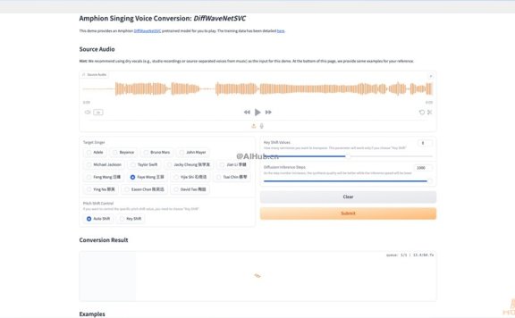 Amphion-香港中文大学开源的音频、音乐和语音生成工具包