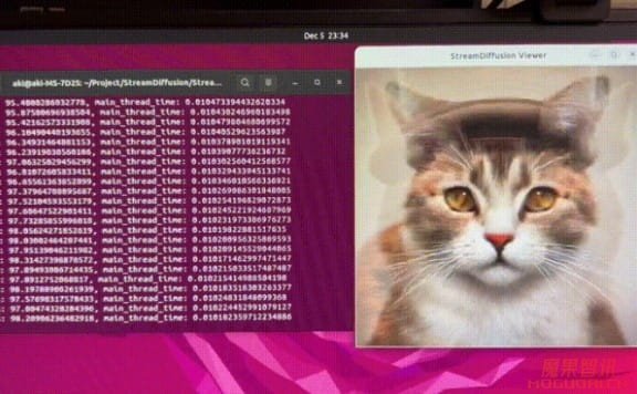 StreamDiffusion：AI实时图像生成开源项目