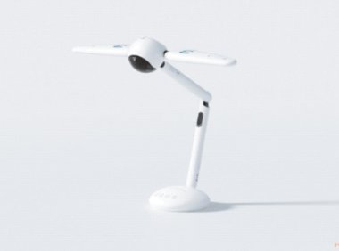 商汤把AI塞进一盏台灯 推智能台灯元萝卜SenseRobot