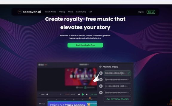 Beatoven.ai:创新的AI音乐生成器