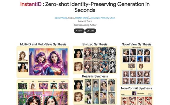 InstantID：个性化图像生成框架