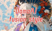 DomoAI推出全新fusion style功能 简单提示词可替换风格还可以一键换衣