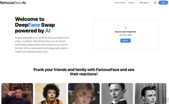 FamousFace-在线AI换脸工具