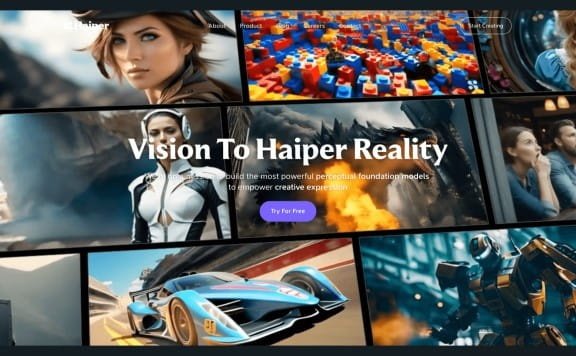 Haiper – AI视频生成和重绘工具