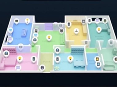 三星推出 3D Map View 功能:家电位置可视化,融合 SmartThings 与 AI