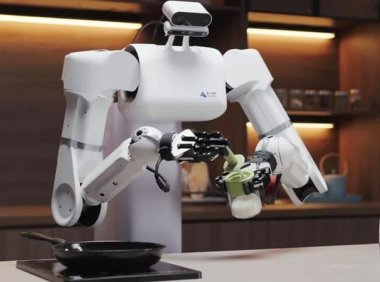 会颠勺的国产机器人来了！星尘智能推AI机器人Astribot S1 家务活全包