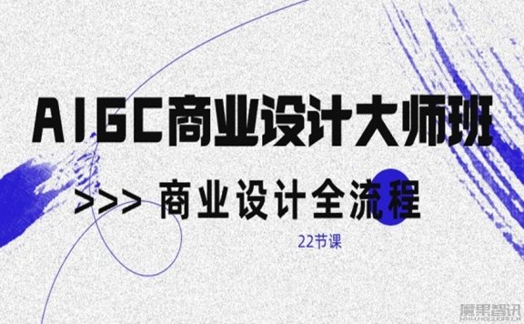 AI赋能商业设计：从新手到大师的实战课程，商业设计全流程[21课]
