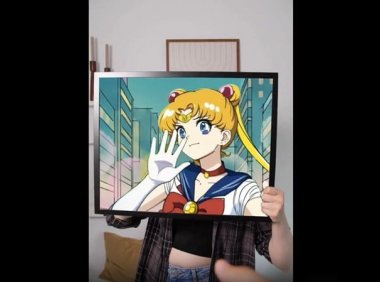 AI重绘新玩法！用AnimatedDiff把自己变童年动画片主角