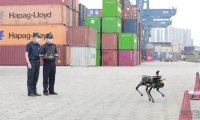 广州海关自主研发，全国海关首个辐射探测“机器狗”投入使用