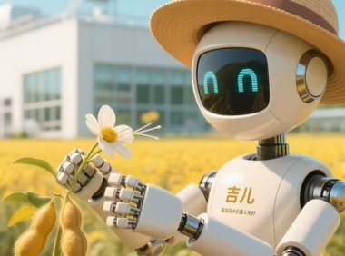 世界首台，我国自动巡航杂交授粉智能育种机器人“吉儿”问世