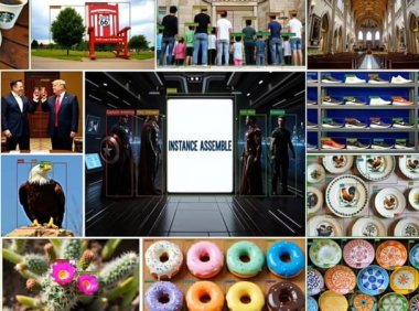 小红书开源 InstanceAssemble：让 AI 精准还原复杂图像排版