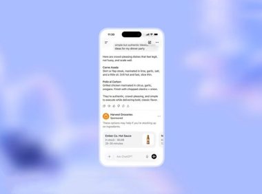 OpenAI:ChatGPT 广告暂不会在全球范围内推出