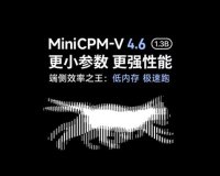 面壁智能 MiniCPM-V 4.6 发布开源：1.3B 参数仅需 6G 内存即可流畅运行